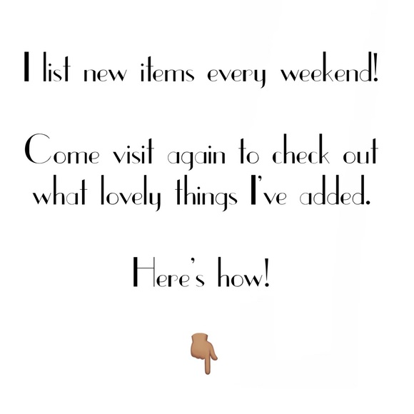 Back Open! Listing Lots of Goodies Soon!! 💖 - Picture 2 of 9